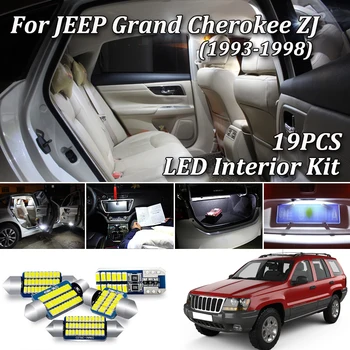 19Pcs White Error Free Canbus For Jeep Grand Cherokee ZJ LED Interior Dome Map Light + License Plate Lamp Kit (1993-1998)
19Pcs White Error Free Canbus For Jeep Grand Cherokee ZJ LED Interior Dome Map Light + License Plate Lamp Kit (1993-1998)