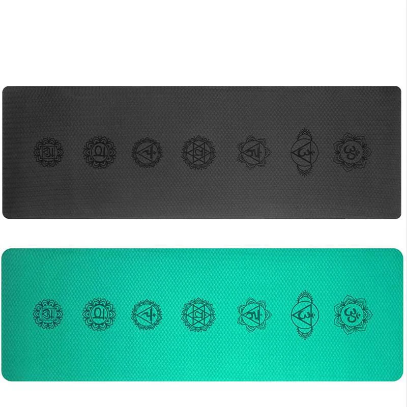 Non-slip TPE Yoga Mat Seven Chakras Pattern For Fitness Pilates Carpet Gym Exercise Sports Mats Exercise Pads
Non-slip TPE Yoga Mat Seven Chakras Pattern For Fitness Pilates Carpet Gym Exercise Sports Mats Exercise Pads