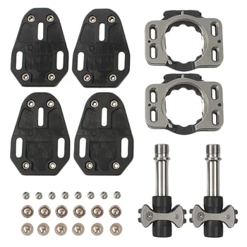 Road Bike Pedal Self-Locking Ultra Light Pedals Speed Play Zero Pave Steel 208G
Road Bike Pedal Self-Locking Ultra Light Pedals Speed Play Zero Pave Steel 208G