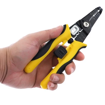 Multifunction Electrical Cable Stripper Wire Stripper Cable Cutter Multi Tool Wire Cutting Scissor Stripping Pliers
Multifunction Electrical Cable Stripper Wire Stripper Cable Cutter Multi Tool Wire Cutting Scissor Stripping Pliers