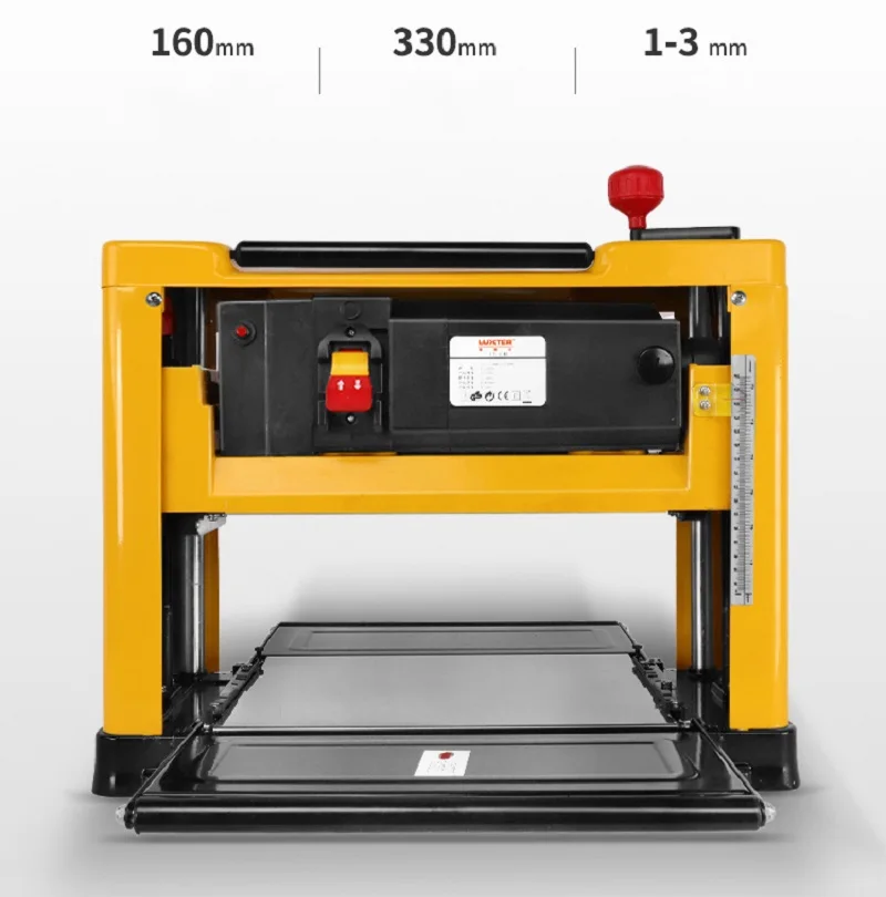 LIVTER 13 inch electric small wood thickness planer machine woodworking tools 330mm free shipping to Russia
LIVTER 13 inch electric small wood thickness planer machine woodworking tools 330mm free shipping to Russia