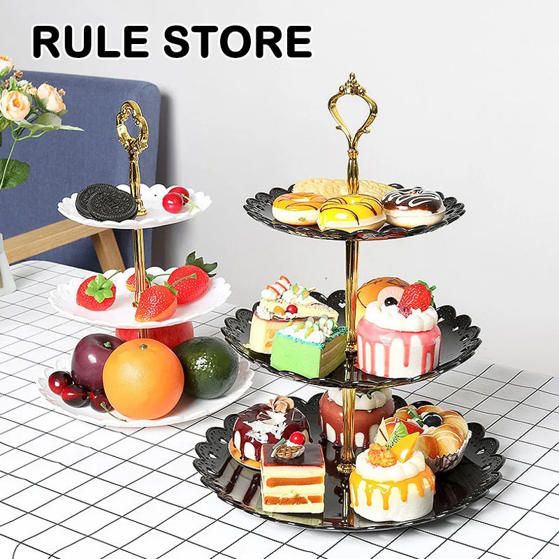 European Fruit Plate Three-Layer Snack Rack Living Room Fruit Bowl Wedding Cake Rack Candy Rack Dessert Vegetable Storage Rack
European Fruit Plate Three-Layer Snack Rack Living Room Fruit Bowl Wedding Cake Rack Candy Rack Dessert Vegetable Storage Rack