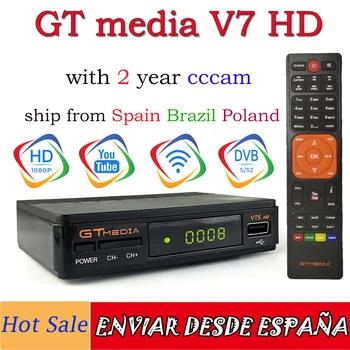 Gtmedia V7S HD DVB-S2 Digital Receptor DVB-S2 Satellite Receiver Tv Tuner HD Box Cline Decoder Biss WiFi Freesat v7 smart tv box
Gtmedia V7S HD DVB-S2 Digital Receptor DVB-S2 Satellite Receiver Tv Tuner HD Box Cline Decoder Biss WiFi Freesat v7 smart tv box