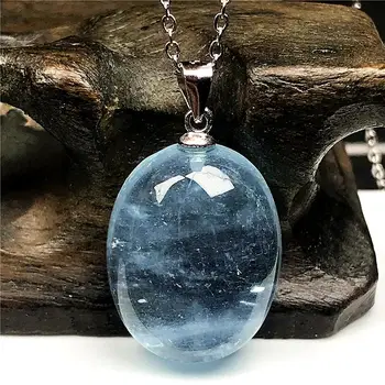 Natural Blue Aquamarine Beads Pendant Necklace For Woman Man Ocean Crystal 19x15x8mm Beads Stone 925 Silver Chain Jewelry AAAAA
Natural Blue Aquamarine Beads Pendant Necklace For Woman Man Ocean Crystal 19x15x8mm Beads Stone 925 Silver Chain Jewelry AAAAA