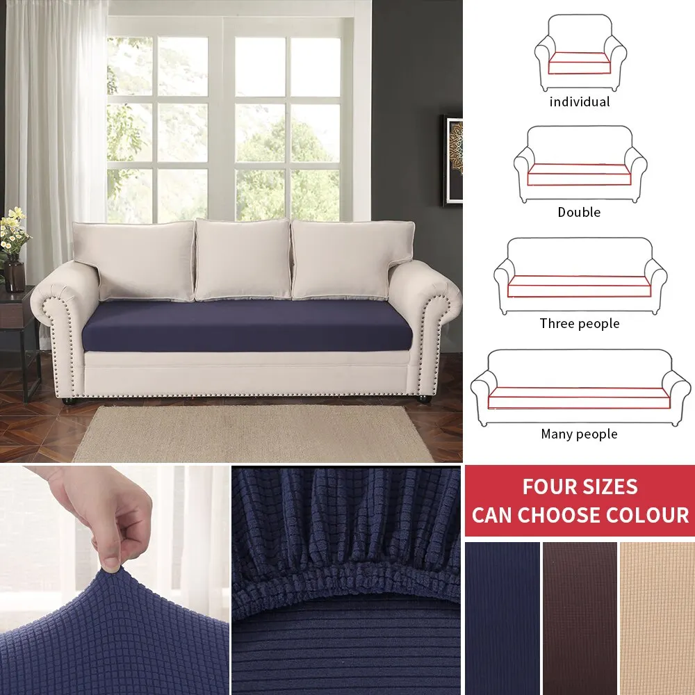 Home Decoration Solid Color Sofa Cushion Cover Elastic Protector Sofa Cover Personality Matching Washable Couch Cover Slipcover
Home Decoration Solid Color Sofa Cushion Cover Elastic Protector Sofa Cover Personality Matching Washable Couch Cover Slipcover