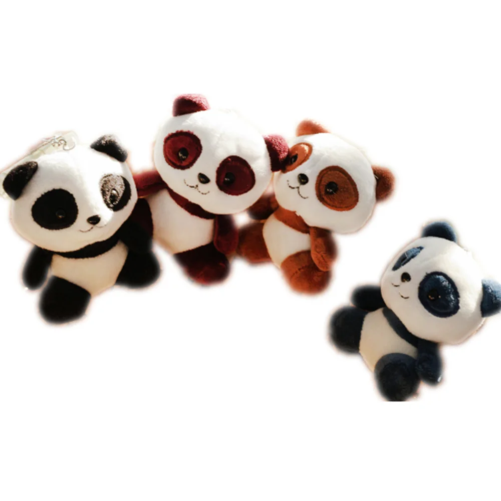 Фото Мульти дизайн милая плюшевая игрушка панда 4-12 см Мягкое Животное маленький