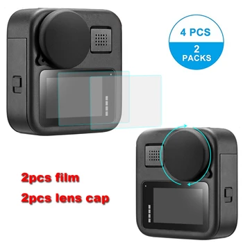JINSERTA 2Set Tempered Glass Film LCD HD Screen Protector+Housing Lens Protector for GoPro Max Black Action Camera Accessories
JINSERTA 2Set Tempered Glass Film LCD HD Screen Protector+Housing Lens Protector for GoPro Max Black Action Camera Accessories