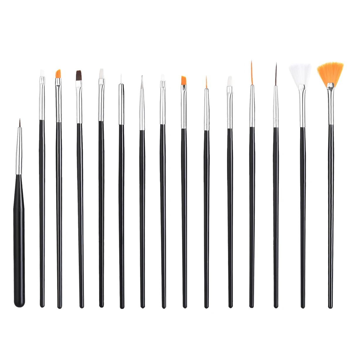15Pcs/Set Nail Art Brush For Manicure Gel Ombre Gradient Acrylic Nail Polish Painting Drawing Pens Accessories
15Pcs/Set Nail Art Brush For Manicure Gel Ombre Gradient Acrylic Nail Polish Painting Drawing Pens Accessories