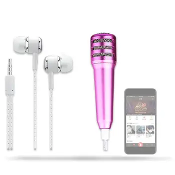 ortable Stereo Studio Mic KTV Karaoke Mini Microphone For Cell Laptop Recording Phone PC Full-scale Mic Desktop360° G1R8
ortable Stereo Studio Mic KTV Karaoke Mini Microphone For Cell Laptop Recording Phone PC Full-scale Mic Desktop360° G1R8