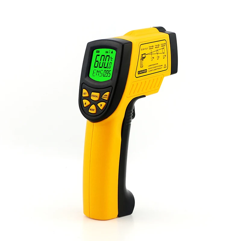 SMART SENSOR AR842A Digital Infrared Thermometer Option Tempature Meter Non-Contact Laser Thermometer Measuring Instrument
SMART SENSOR AR842A Digital Infrared Thermometer Option Tempature Meter Non-Contact Laser Thermometer Measuring Instrument