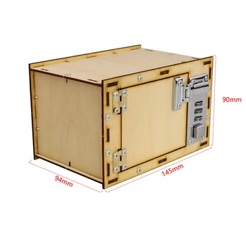 DIY 3D Mechanical Password Box for Children Fun Science School Projects Experiment Kits Intellectual Development Toy 
DIY 3D Mechanical Password Box for Children Fun Science School Projects Experiment Kits Intellectual Development Toy