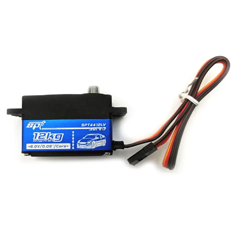 SPT4412LV 12KG Remote Control Parts Digital Servo Large Torque Metal Gear Short Body For RC Airplane Car Boat 634F
SPT4412LV 12KG Remote Control Parts Digital Servo Large Torque Metal Gear Short Body For RC Airplane Car Boat 634F