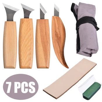 7pcs Dry Hand Wood Carving Tools Chip Detail Chisel Set Woodworking Tools Kit Hand Carpentry Tool Wax Sharpening Leather Bag set
7pcs Dry Hand Wood Carving Tools Chip Detail Chisel Set Woodworking Tools Kit Hand Carpentry Tool Wax Sharpening Leather Bag set