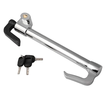 Universal Steering Wheel Brake Lock with Adjustable Length, Double Protection Extendable Steering Wheel & Clutch Brake 
Universal Steering Wheel Brake Lock with Adjustable Length, Double Protection Extendable Steering Wheel & Clutch Brake
