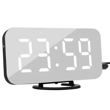 Mirror Alarm Clock Multifunction LED Digital Clock Large Screen Time Memory Function Electronic Table Clock
Mirror Alarm Clock Multifunction LED Digital Clock Large Screen Time Memory Function Electronic Table Clock