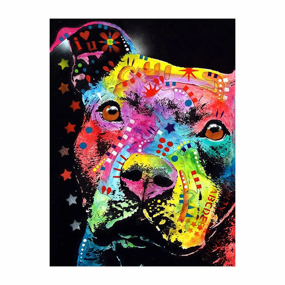 

5D алмазная картина «сделай сам» с изображением собаки, квадратная, круглая, хобби, ремесла, мозаика, подарки ручной работы, вышивка крестиком, украшение для дома