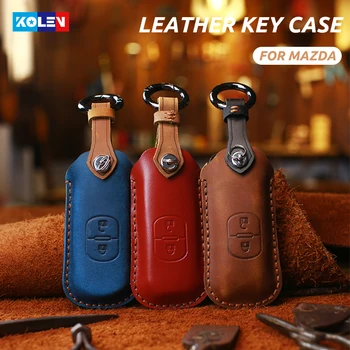 Genuine Leather Car Remote Key Case Cover Fob Holder For Mazda 2 3 6 Axela Atenza CX-5 CX5 CX3 CX-7 CX-9 MX5 2014 2015 2016 2017
Genuine Leather Car Remote Key Case Cover Fob Holder For Mazda 2 3 6 Axela Atenza CX-5 CX5 CX3 CX-7 CX-9 MX5 2014 2015 2016 2017