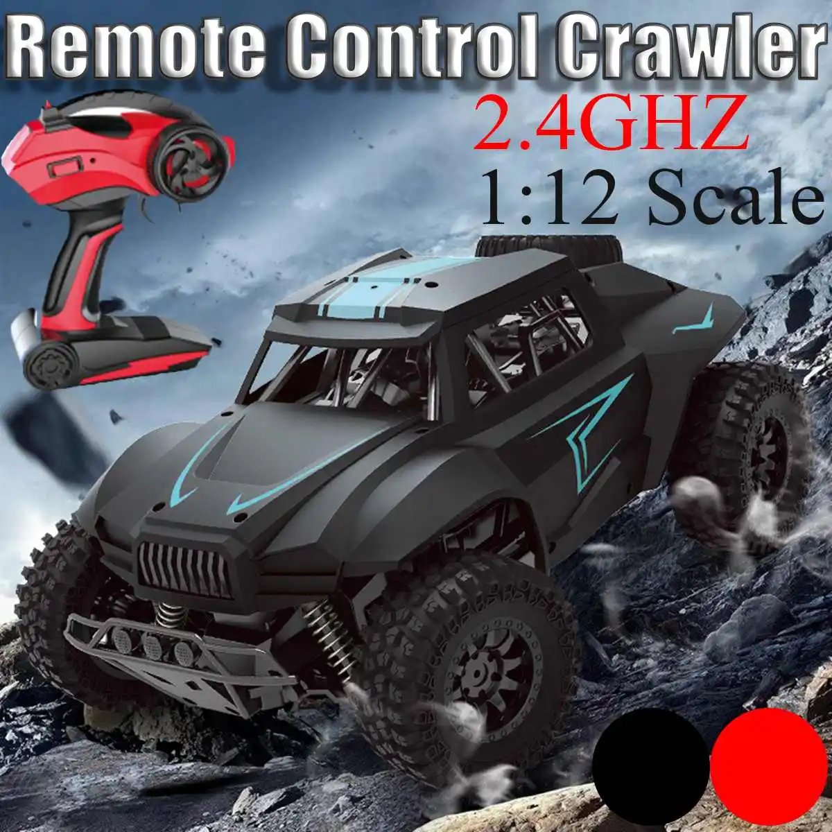 1/12 RC Car 4WD Remote Control High Speed Vehicle 2.4Ghz Electric RC Toys Crawler Truck Buggy Off-Road Toys Kids Suprise Gifts
1/12 RC Car 4WD Remote Control High Speed Vehicle 2.4Ghz Electric RC Toys Crawler Truck Buggy Off-Road Toys Kids Suprise Gifts