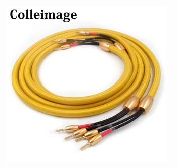 Colleimage Hifi Accuphase 1th Audio speaker Cable Gold Plated Banana Plug Speaker Wire For Hi-fi Systems
Colleimage Hifi Accuphase 1th Audio speaker Cable Gold Plated Banana Plug Speaker Wire For Hi-fi Systems