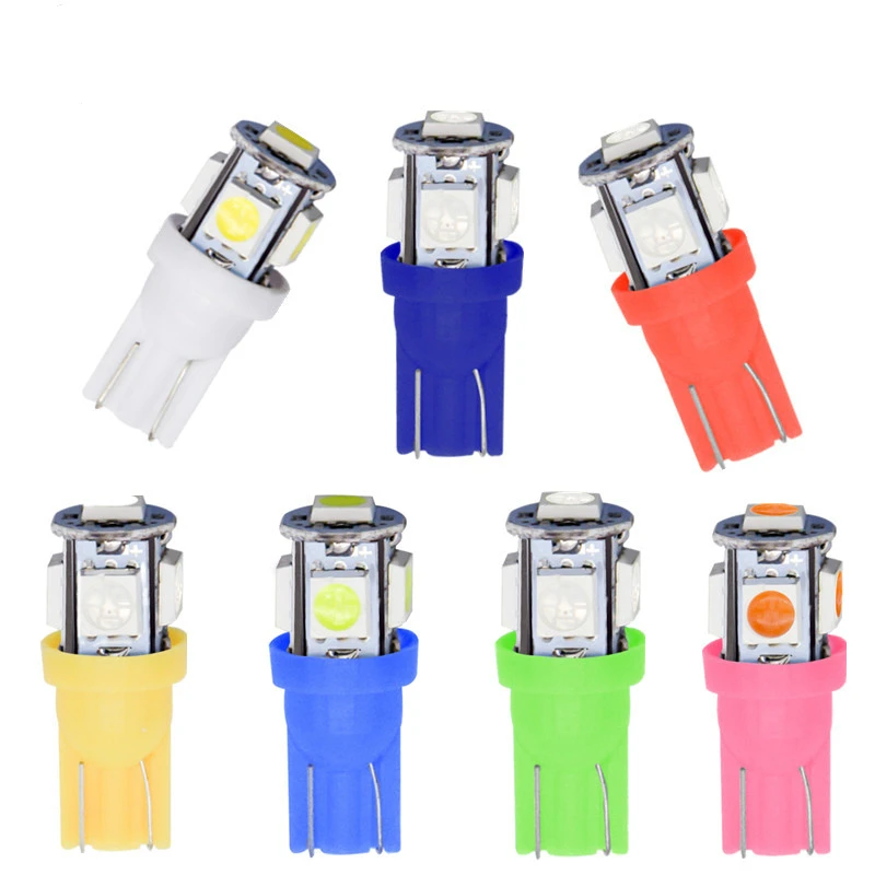 Free use Automotive LED lamp 5W T10 5050 5SMD width lamp Instrument lights License Plate Light Led lamp car accessories 2pcs
Free use Automotive LED lamp 5W T10 5050 5SMD width lamp Instrument lights License Plate Light Led lamp car accessories 2pcs