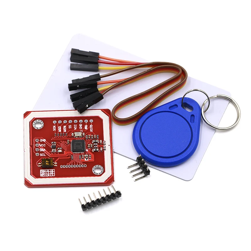 PN532 NFC RFID Wireless Module V3 User Kits Reader Writer Mode IC S50 Card PCB Attenna I2C IIC SPI HSU For Arduino
PN532 NFC RFID Wireless Module V3 User Kits Reader Writer Mode IC S50 Card PCB Attenna I2C IIC SPI HSU For Arduino