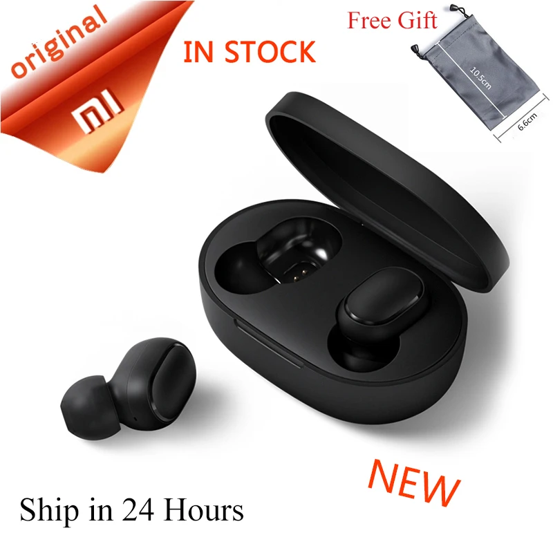 Xiaomi Redmi Airdots Wireless Headphones Bluetooth 5.0 Earphone Earbuds TWS Headset Earphones for iPhone XS MAX With Charger Box
Xiaomi Redmi Airdots Wireless Headphones Bluetooth 5.0 Earphone Earbuds TWS Headset Earphones for iPhone XS MAX With Charger Box