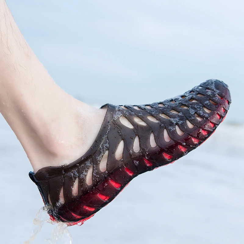 Мужские уличные шлепанцы сандалии для пляжа воды повседневная дешевая обувь