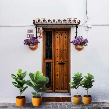 Hot Plastic Artificial Plants Ficus Lyrata Green Leaves Potted Plant Home Wedding Party DIY Ornament Home Decoration Accessories
Hot Plastic Artificial Plants Ficus Lyrata Green Leaves Potted Plant Home Wedding Party DIY Ornament Home Decoration Accessories