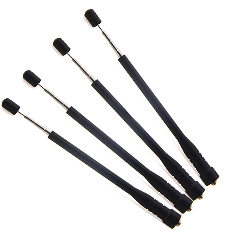 Universal SMA Female Dual Wide Band Flexible Antenna Walkie Talkie Telescopic Rod High Gain Antenna For Baofeng 888s
Universal SMA Female Dual Wide Band Flexible Antenna Walkie Talkie Telescopic Rod High Gain Antenna For Baofeng 888s