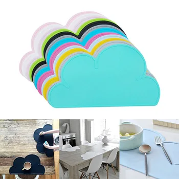 Newly 1 Pcs Silicone Placemat Cloud Shaped Easy Clean Non-Slip Waterproof Heat Insulation Table XSD88
Newly 1 Pcs Silicone Placemat Cloud Shaped Easy Clean Non-Slip Waterproof Heat Insulation Table XSD88