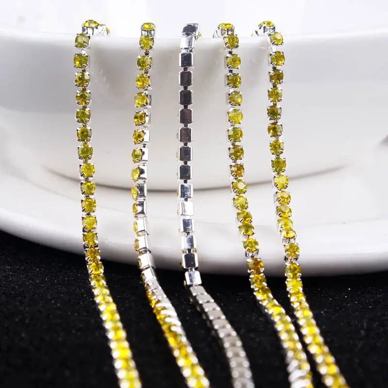 Prajna 1Yard Sew On Crystal Rhinestone Chain Dense Claw Glass Rhinestone On A Chain Trimming DIY Crystals Rhinestones For Dress
Prajna 1Yard Sew On Crystal Rhinestone Chain Dense Claw Glass Rhinestone On A Chain Trimming DIY Crystals Rhinestones For Dress