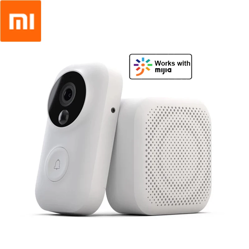 Xiaomi Zero Smart Video Doorbell AI Face Identification 720P IR Night Vision Motion Detection SMS Push Intercom Cloud Storage
Xiaomi Zero Smart Video Doorbell AI Face Identification 720P IR Night Vision Motion Detection SMS Push Intercom Cloud Storage