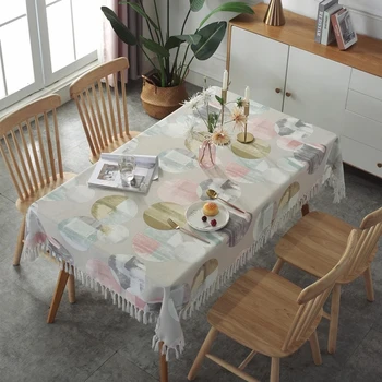Garden Style Coffee Table Tablecloth Fringed Cotton Linen Table Cloth Home Wedding Banquet Decoration Table Cover toalha de mesa
Garden Style Coffee Table Tablecloth Fringed Cotton Linen Table Cloth Home Wedding Banquet Decoration Table Cover toalha de mesa