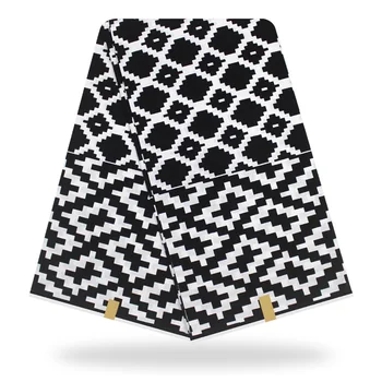 black and white african wax print fabric kent fabric 6yards ankara african wax prints wholesale for dress
black and white african wax print fabric kent fabric 6yards ankara african wax prints wholesale for dress