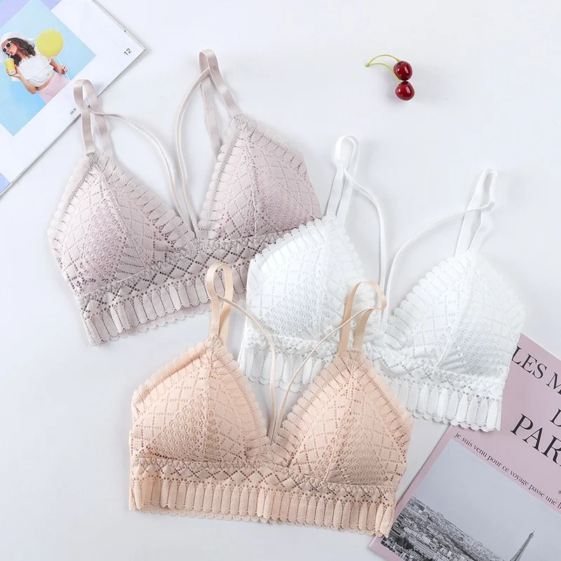 Beautify Back Ladies Bra Removable Chest Pad Underwire Underwear Without Steel Ring Lingerie Seamless Bra
Beautify Back Ladies Bra Removable Chest Pad Underwire Underwear Without Steel Ring Lingerie Seamless Bra