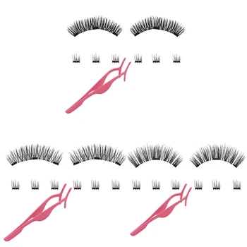 1 Set netic Eyelashes Clips Set 3D Mink Eyelash Extension No Glue Need Easy Apply Eyelashes Reusable Lashes
1 Set netic Eyelashes Clips Set 3D Mink Eyelash Extension No Glue Need Easy Apply Eyelashes Reusable Lashes