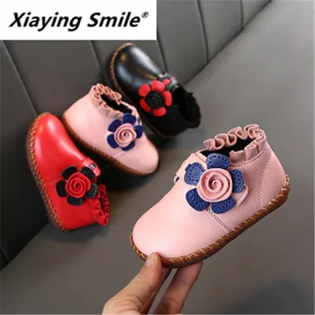 Xiaying Smile Girls' black leather boots Martin boots 2019 winter Plush children's cotton shoes Little Princess 881
Xiaying Smile Girls' black leather boots Martin boots 2019 winter Plush children's cotton shoes Little Princess 881