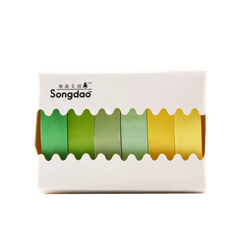 Forest color foundation series solid color and paper tape hand account diary album decoration DIY
Forest color foundation series solid color and paper tape hand account diary album decoration DIY