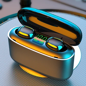 G5s TWS Bluetooth Wireless Earphones LED Power Display Touch Control Sport Headset Noise Cancel Earphone for Phone Power Bank
G5s TWS Bluetooth Wireless Earphones LED Power Display Touch Control Sport Headset Noise Cancel Earphone for Phone Power Bank