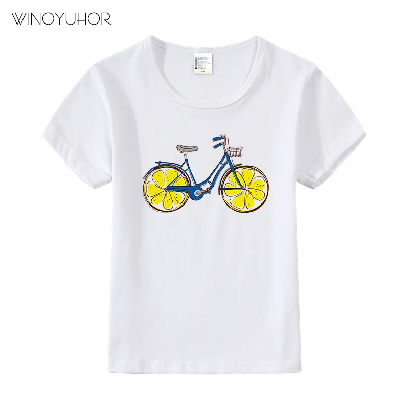 Fashion Boy Kids Tops Short Sleeve Girls Shirt Lemon Bike Funny Baby T-Shirt Summer Cotton Tees Costume Print Clothing
Fashion Boy Kids Tops Short Sleeve Girls Shirt Lemon Bike Funny Baby T-Shirt Summer Cotton Tees Costume Print Clothing