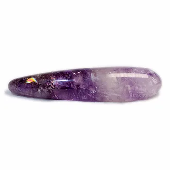 Natural Amethyst Massager Wands Crystal Jade Roller Stick Magic Yoni Wand Guasha Tool Pleasure Massage Relaxation For Women Gift
Natural Amethyst Massager Wands Crystal Jade Roller Stick Magic Yoni Wand Guasha Tool Pleasure Massage Relaxation For Women Gift