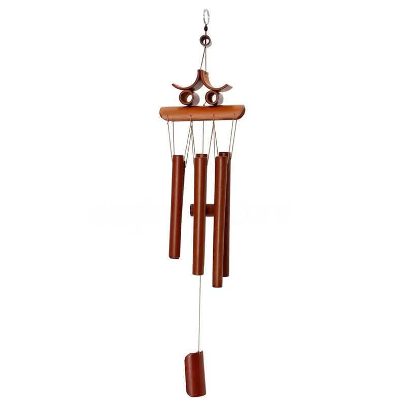 Фото Промо-акция! Bamboo Wind Chime Windchime садовое украшение для двора дома Lucky  Дом и | Ловцы снов и подвесные украшения (4000410900072)