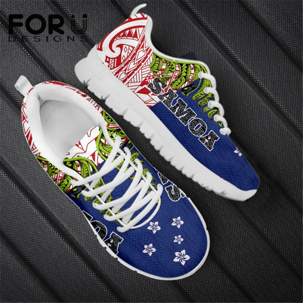 FORUDESIGNS Triditional Ethnic Samoa Pattern Spring/Autumn Casual Women Sneakers Ladies Lace Up Mesh Flat Shoes Female Walk Shoe
FORUDESIGNS Triditional Ethnic Samoa Pattern Spring/Autumn Casual Women Sneakers Ladies Lace Up Mesh Flat Shoes Female Walk Shoe