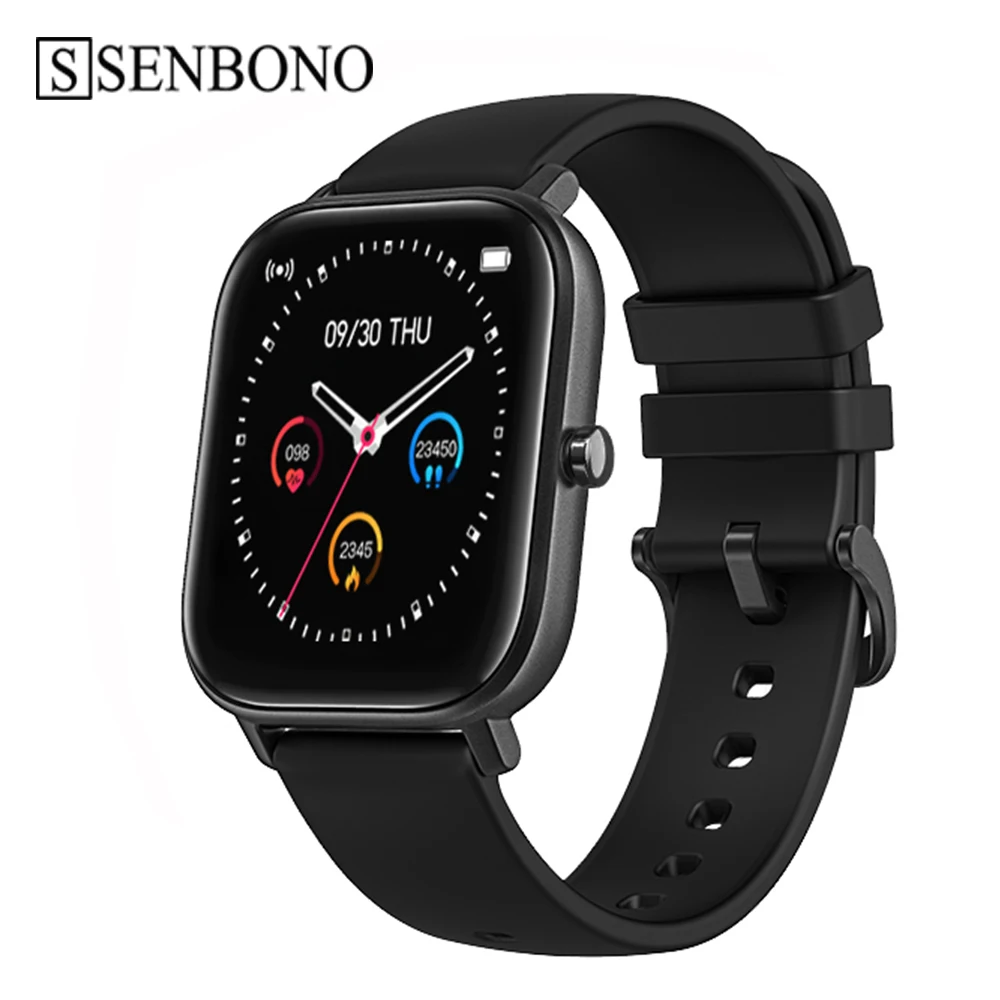 SENBONO 1.4 inch Smart Watch Full screen touch Men Women Waterproof Clock Activity Fitness tracker Heart rate monitor Smartwatch
SENBONO 1.4 inch Smart Watch Full screen touch Men Women Waterproof Clock Activity Fitness tracker Heart rate monitor Smartwatch