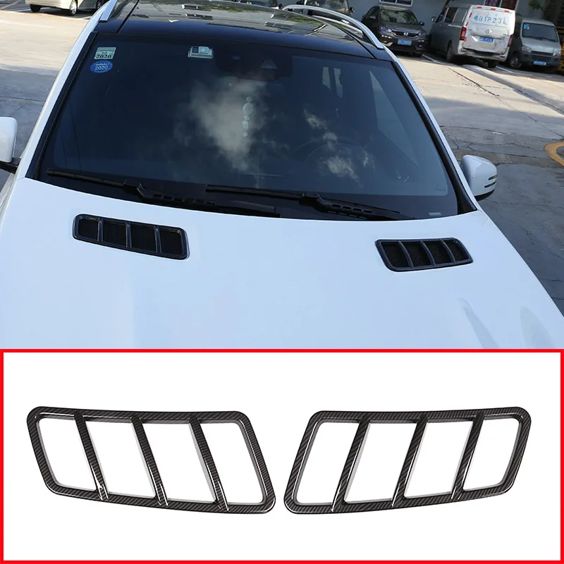 

Carbon Fiber Style Car Engine Roof Hood Sticker Trim For Mercedes Benz ML GL GLE GLS 2013-2018 Car Accessory