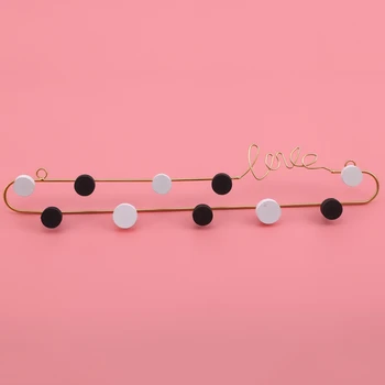 Key Hanger Hook Metal Love Wall Mounted Necklace Holder Necklace Organizer Hanging Rack Entryway Storage Entrance Decoration
Key Hanger Hook Metal Love Wall Mounted Necklace Holder Necklace Organizer Hanging Rack Entryway Storage Entrance Decoration