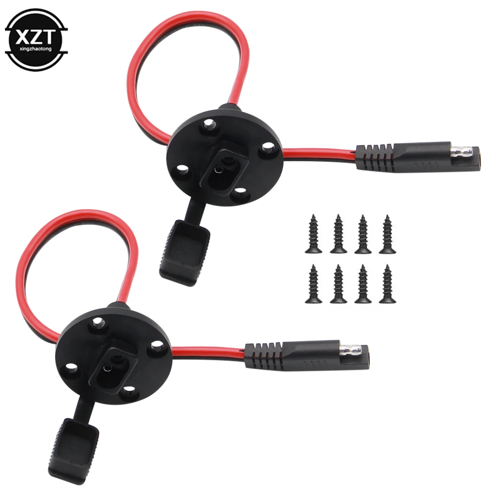 12AWG кабель SAE 2-контактный быстроразъемный удлинитель для автомобильной панели, отверстия для винтов для солнечных панелей Battrey, аккумуляторов мотоциклов
12AWG кабель SAE 2-контактный быстроразъемный удлинитель для автомобильной панели, отверстия для винтов для солнечных панелей Battrey, аккумуляторов мотоциклов