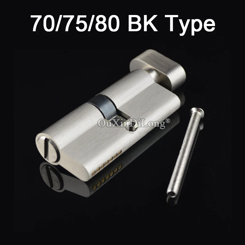 Brand New 1PCS European Pure Brass Bathroom Shower Toilet WC Door Lock Cylinder Core BK Lock Repair Parts No Key
Brand New 1PCS European Pure Brass Bathroom Shower Toilet WC Door Lock Cylinder Core BK Lock Repair Parts No Key