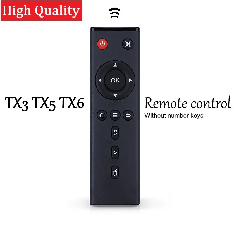 High Quality Remote Control for Tanix TX3 TX6 TX8 TX5 TX92 TX9pro TX3 max mini Android TV Box Replacement Air Mouse Dropshipping
High Quality Remote Control for Tanix TX3 TX6 TX8 TX5 TX92 TX9pro TX3 max mini Android TV Box Replacement Air Mouse Dropshipping
