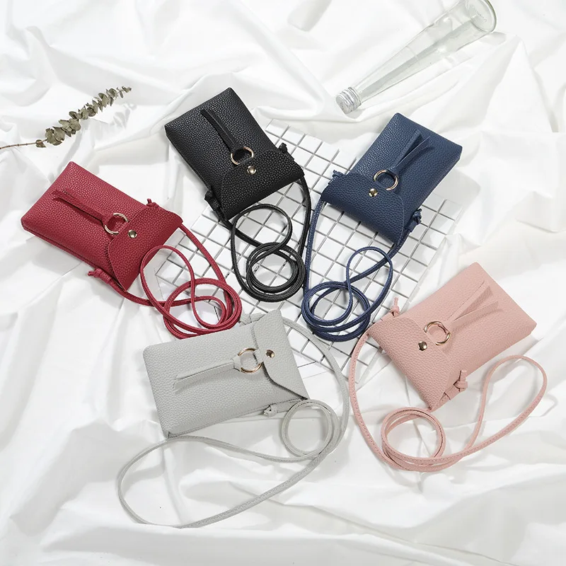 2017 New Style WOMEN'S Bag Embossed Leather Circular Ring Tassels Mobile Phone Bag Shoulder Bag Purse Bag
2017 New Style WOMEN'S Bag Embossed Leather Circular Ring Tassels Mobile Phone Bag Shoulder Bag Purse Bag